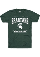 Michigan State Spartans Green Golf Short Sleeve T-Shirt