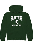 Michigan State Spartans Youth Green Golf Long Sleeve Hoodie