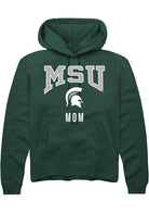 Michigan State Spartans Mens Green Mom Long Sleeve Hoodie