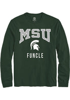 Michigan State Spartans Green Funcle Long Sleeve T-Shirt