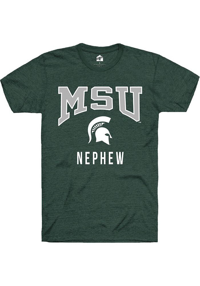 Michigan State Spartans Green Nephew Short Sleeve T-Shirt