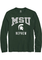 Michigan State Spartans Green Nephew Long Sleeve T-Shirt