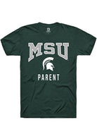 Michigan State Spartans Green Parent Short Sleeve T-Shirt