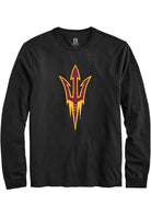 Arizona State Sun Devils Black Primary Logo Long Sleeve T-Shirt