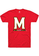 Maryland Terrapins Red Primary Short Sleeve T-Shirt