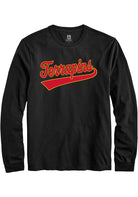 Maryland Terrapins Black Tail Long Sleeve T-Shirt