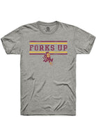 Arizona State Sun Devils Grey Bars Short Sleeve T-Shirt