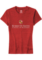 Maryland Terrapins Womens Red Robert H. Smith School of Business Short Sleeve T-Shirt