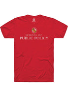 Maryland Terrapins Red School of Public Policy Short Sleeve T-Shirt
