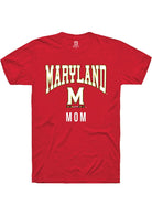 Maryland Terrapins Red Mom Short Sleeve T-Shirt