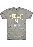 Maryland Terrapins Grey Sister Short Sleeve T-Shirt