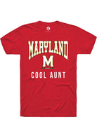 Maryland Terrapins Red Cool Aunt Short Sleeve T-Shirt