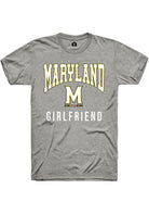 Maryland Terrapins Grey Girlfriend Short Sleeve T-Shirt