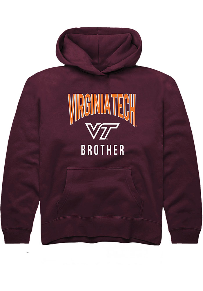 Virginia Tech Hokies Youth Maroon Brother Swirl Long Sleeve Hoodie