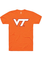 Virginia Tech Hokies Orange Alt Logo Short Sleeve T-Shirt