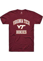 Virginia Tech Hokies Maroon No 1 Primary Short Sleeve T-Shirt