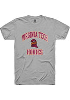 Virginia Tech Hokies Grey No 1 Neutral Short Sleeve T-Shirt