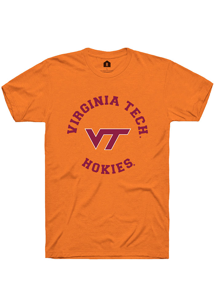 Virginia Tech Hokies Orange Circle Short Sleeve T-Shirt