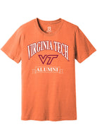 Virginia Tech Hokies Orange Alumni Banner Short Sleeve T-Shirt