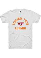 Virginia Tech Hokies White Alumni Arch Short Sleeve T-Shirt