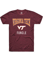 Virginia Tech Hokies Maroon Funcle Short Sleeve T-Shirt