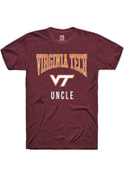 Virginia Tech Hokies Maroon Uncle Short Sleeve T-Shirt