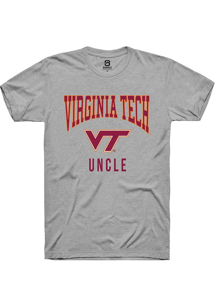 Virginia Tech Hokies Grey Uncle Short Sleeve T-Shirt