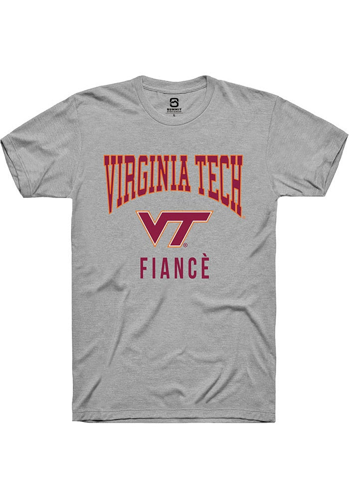 Virginia Tech Hokies Grey Fiancé Short Sleeve T-Shirt