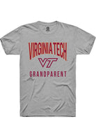 Virginia Tech Hokies Grey Grandparent Swirl Short Sleeve T-Shirt