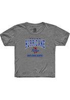 Tulsa Golden Hurricane Youth Grey Cross Country Short Sleeve T-Shirt