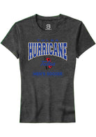 Tulsa Golden Hurricane Womens Grey Soccer Short Sleeve T-Shirt
