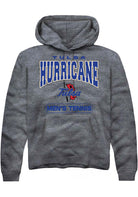 Tulsa Golden Hurricane Mens Grey Tennis Hoodie