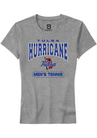 Tulsa Golden Hurricane Womens Grey Tennis Short Sleeve T-Shirt