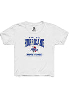 Tulsa Golden Hurricane Youth White Tennis Short Sleeve T-Shirt