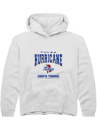 Tulsa Golden Hurricane Youth White Tennis Hoodie