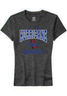 Tulsa Golden Hurricane Womens Grey Womens Basketball Short Sleeve T-Shirt