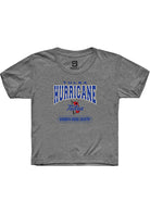 Tulsa Golden Hurricane Youth Grey Womens Cross Country Short Sleeve T-Shirt