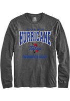 Tulsa Golden Hurricane Mens Grey Womens Golf Long Sleeve T-Shirt