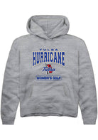 Tulsa Golden Hurricane Youth Grey Womens Golf Hoodie