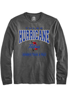Tulsa Golden Hurricane Mens Grey Womens Track and Field Long Sleeve T-Shirt