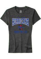 Tulsa Golden Hurricane Womens Grey Womens Track and Field Short Sleeve T-Shirt