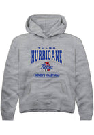 Tulsa Golden Hurricane Youth Grey Volleyball Hoodie