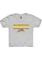 Western Michigan Broncos Youth Ash Bars Short Sleeve T-Shirt