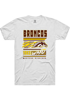 Western Michigan Broncos White Retro Short Sleeve T-Shirt