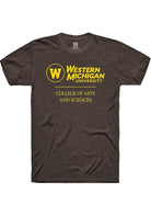 Western Michigan Broncos Brown College of Arts and Sciences Short Sleeve T-Shirt