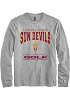 Arizona State Sun Devils Grey Golf Long Sleeve T-Shirt