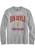 Arizona State Sun Devils Grey Triathalon Long Sleeve T-Shirt