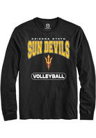 Arizona State Sun Devils Black Volleyball Long Sleeve T-Shirt