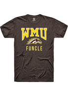 Western Michigan Broncos Brown Funcle Logo Short Sleeve T-Shirt