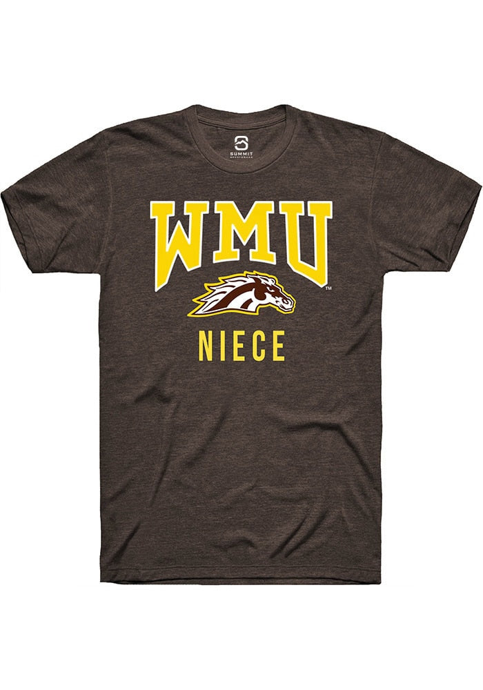 Western Michigan Broncos Brown Niece Short Sleeve T-Shirt